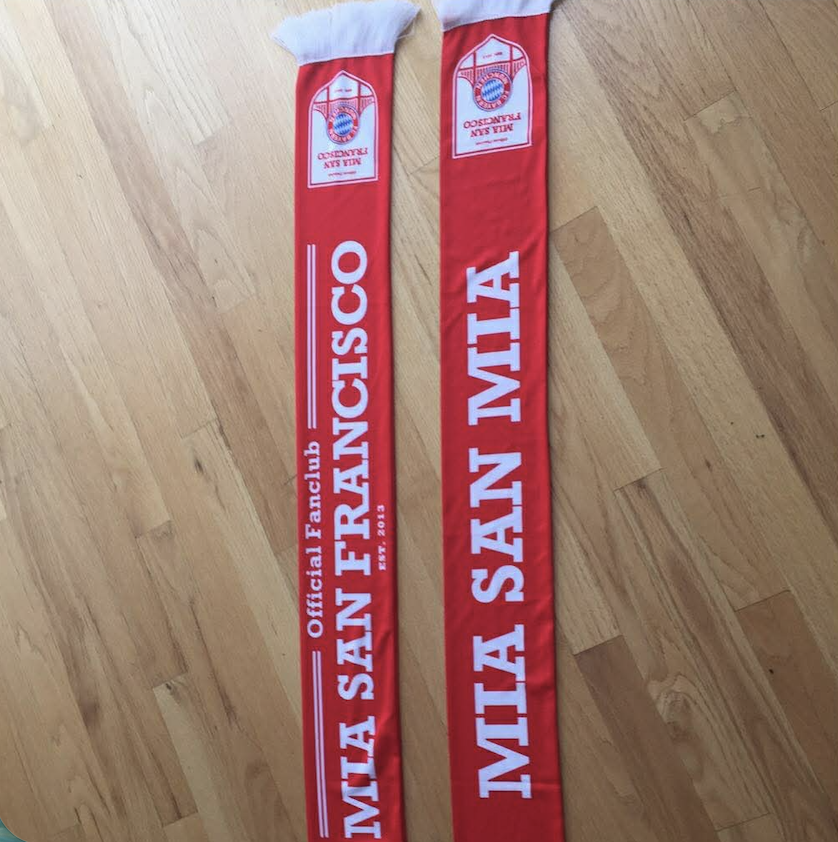 Official Mia San Francisco scarves